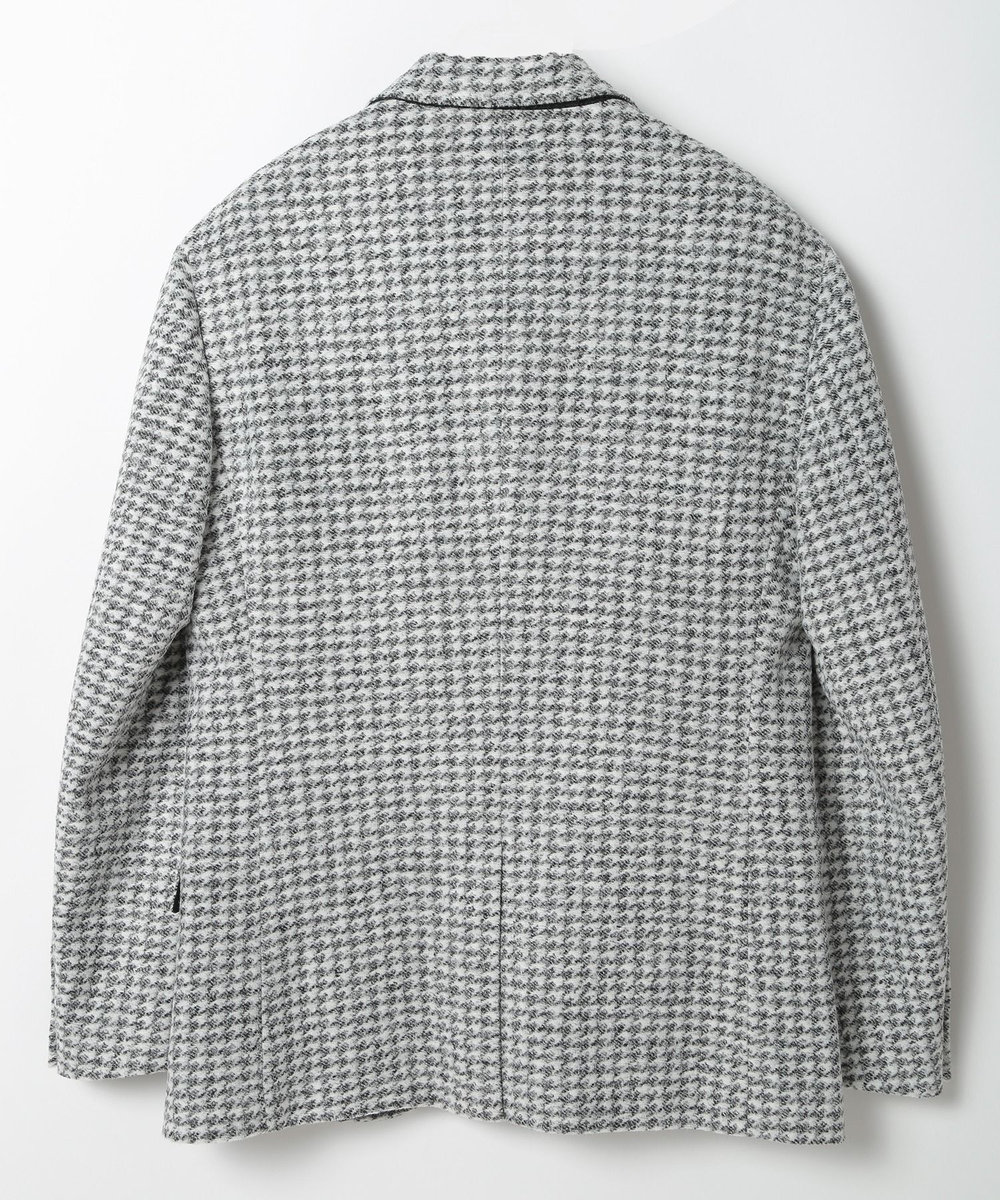 MEN'S BIGI 【RANIFICIO ROMA/ラニフィーチョローマ】ウールチェックジャージジャケット ホワイト