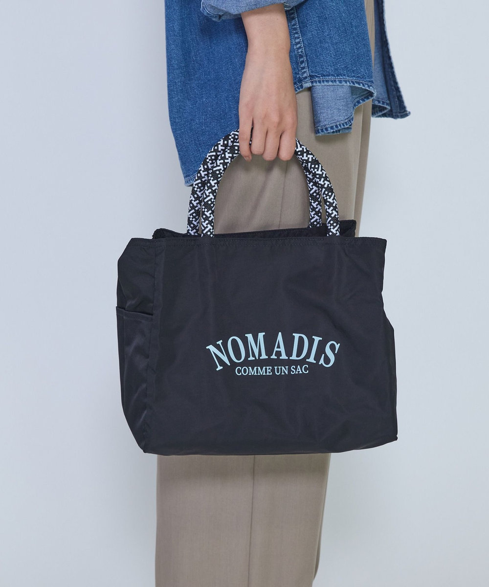 1er Arrondissement ＜NOMADIS /ノマディス＞“SAC2 WIDE"トートバッグ ブラック