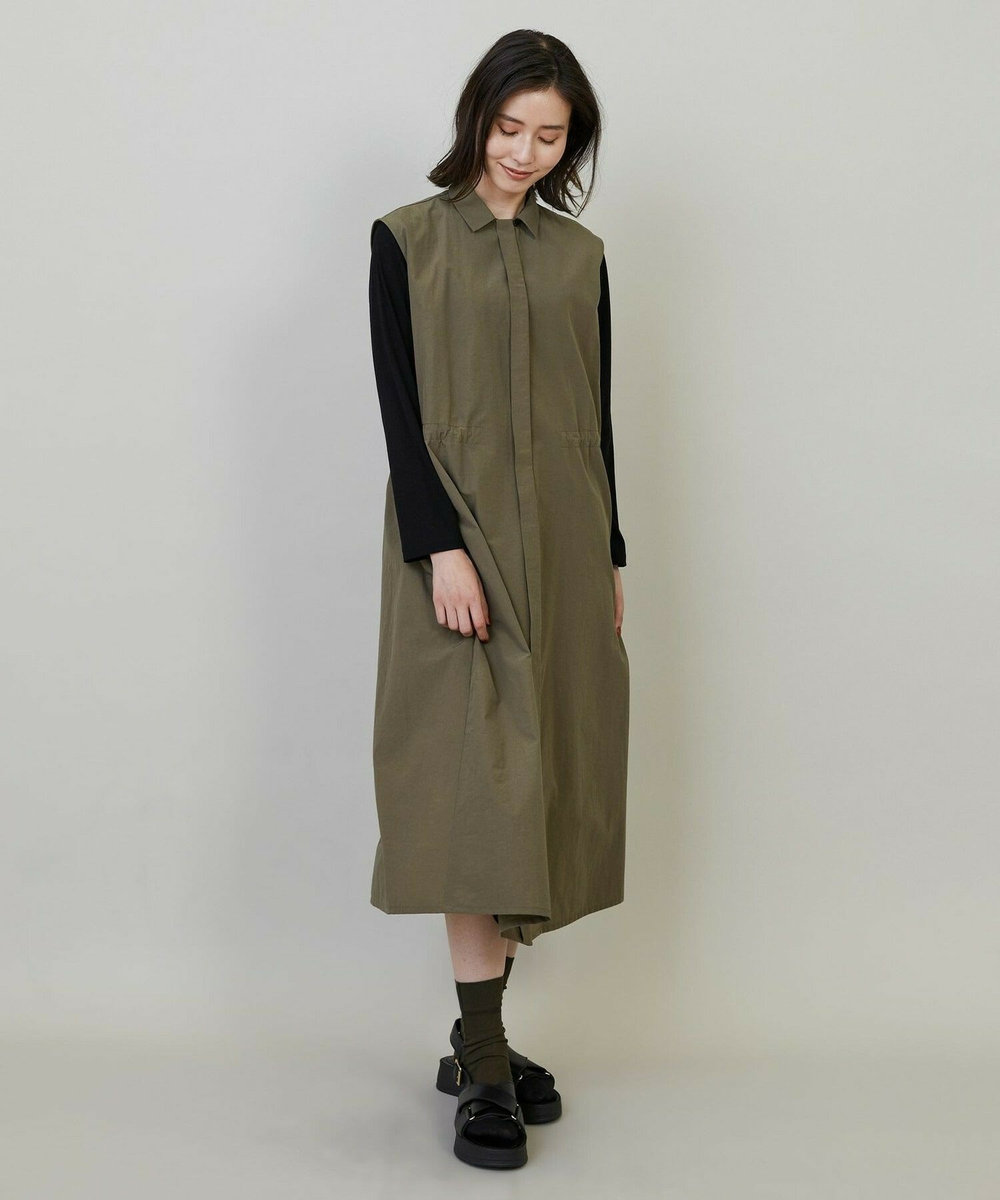 L'EQUIPE クロスラインソックス カーキ