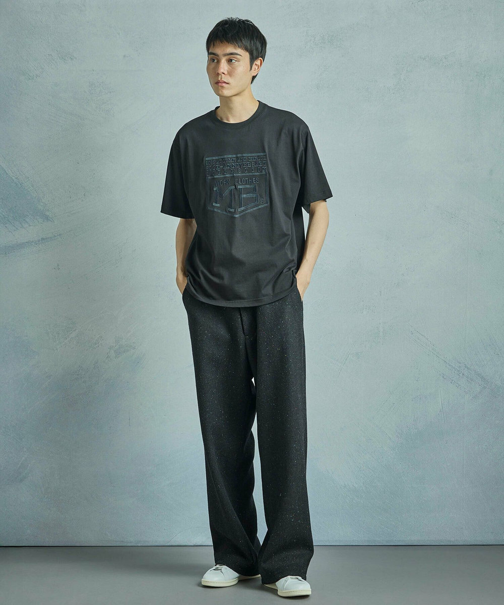 MEN'S BIGI 【50th Anniv . 菊池武夫】LOGO T SHIRTS ブラック