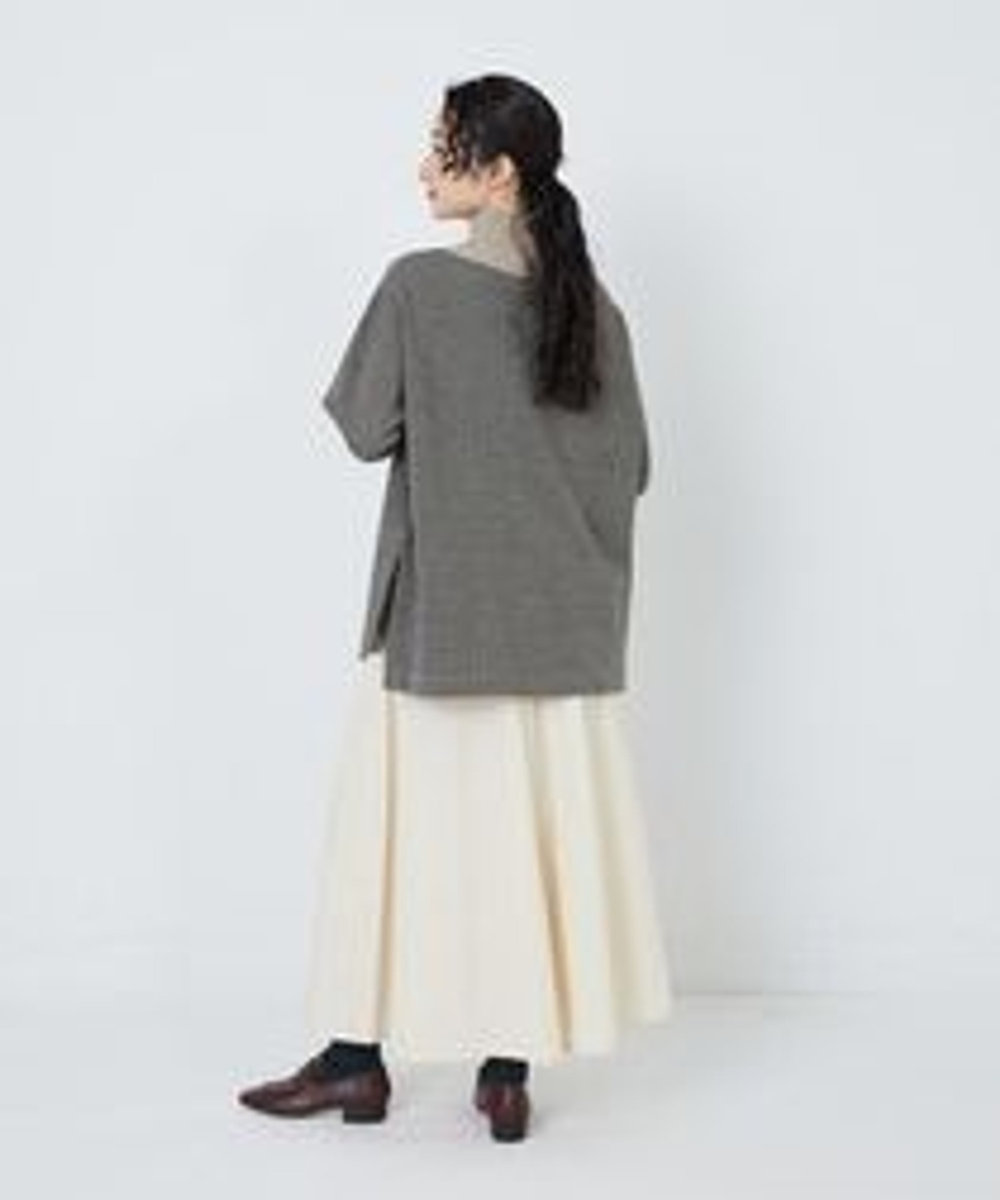 congés payés ADIEU TRISTESSE ポンチリブカラープルオーバー グレー系その他