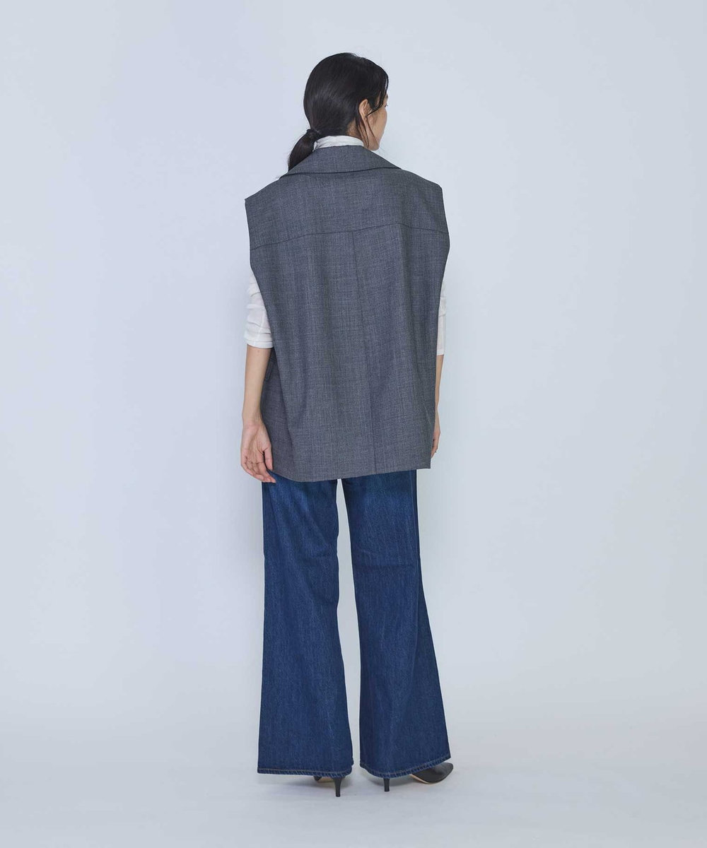 1er Arrondissement ＜upper hights / アッパーハイツ＞"THE AUDREY"デニムパンツ ブルー