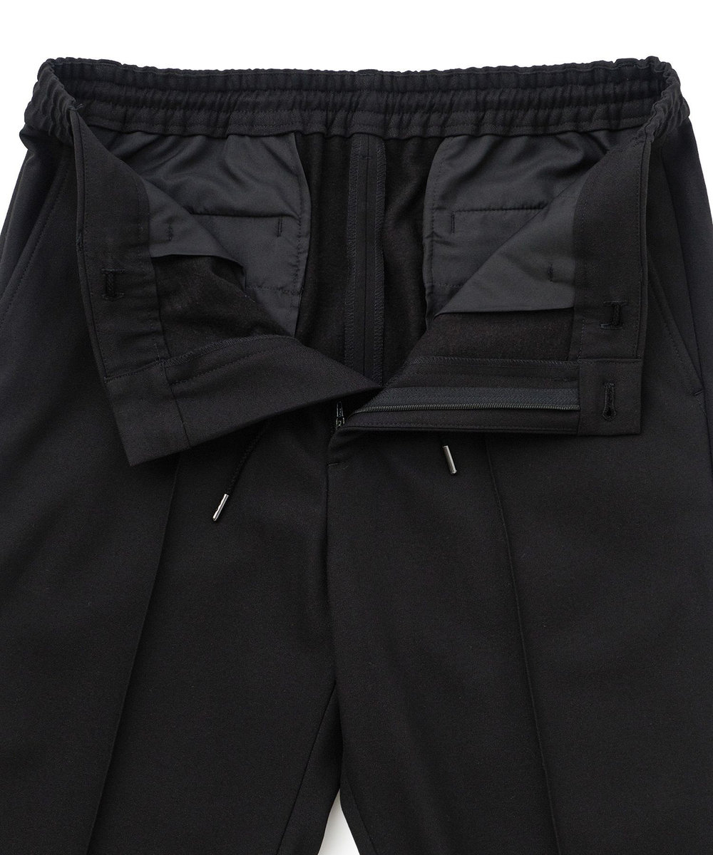 MEN'S BIGI PRES WARMアムンゼンストレッチイージーパンツ［発熱/保温/ストレッチ］ ブラック
