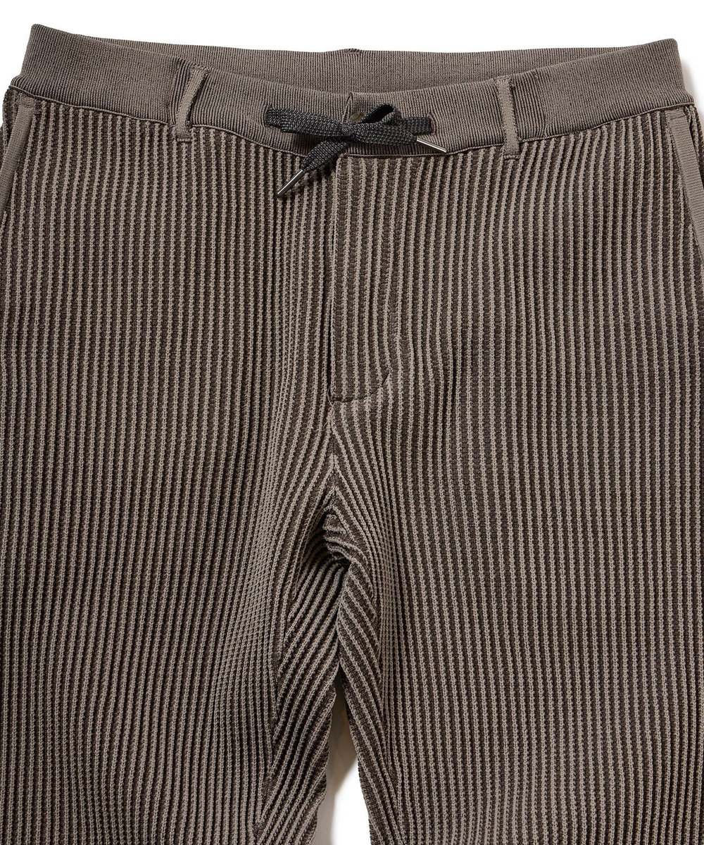 MEN'S BIGI たて畝ニットジャージイージーパンツ＜セットアップ対応＞ ブラウン