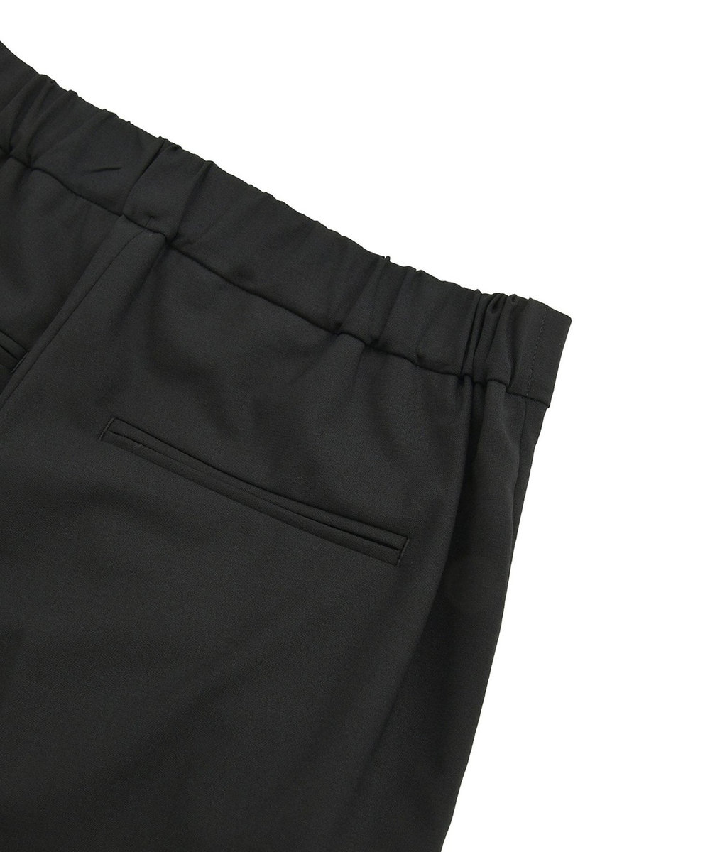 1er Arrondissement ウールトロスティックパンツ ブラック