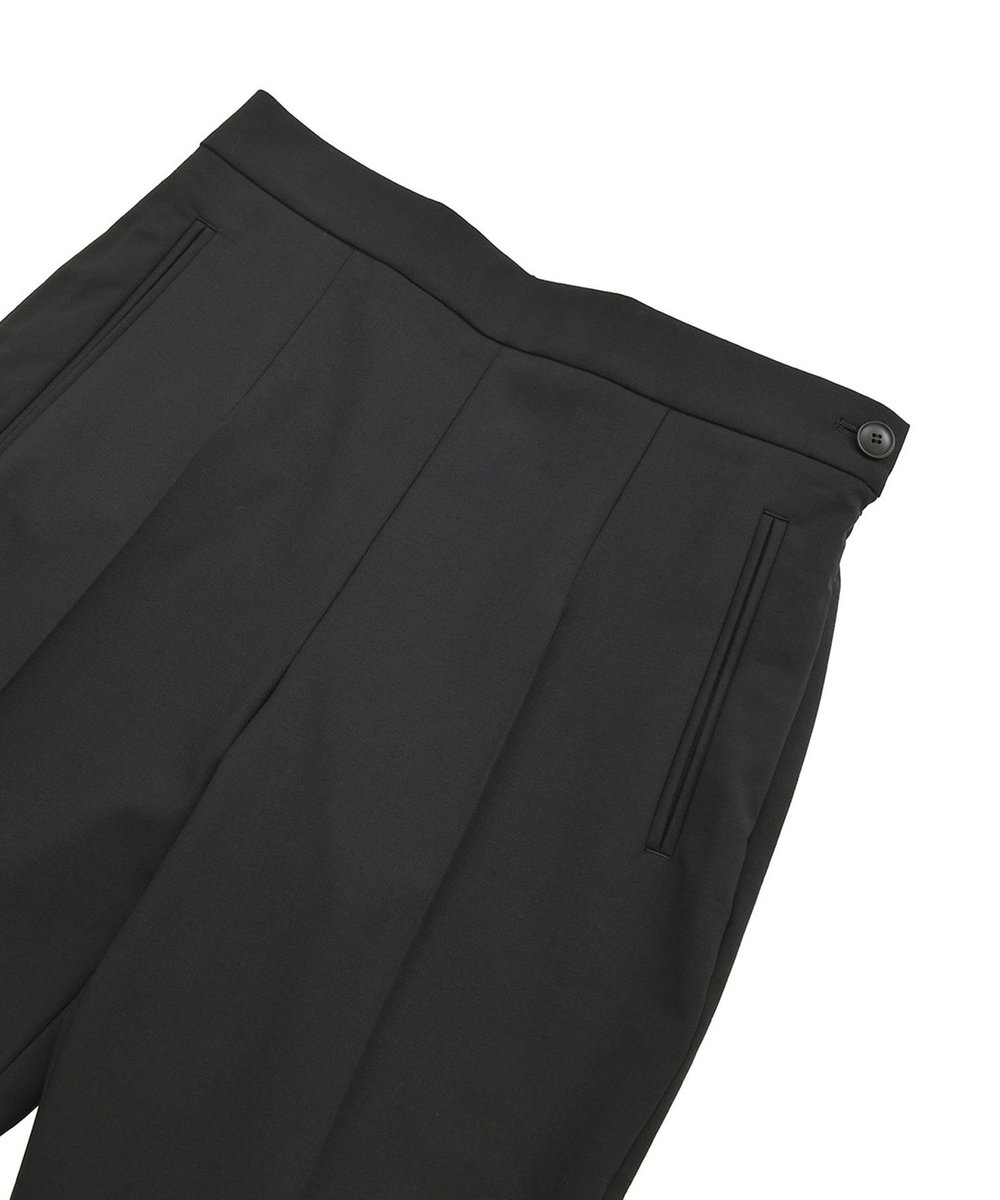 1er Arrondissement ウールトロスティックパンツ ブラック