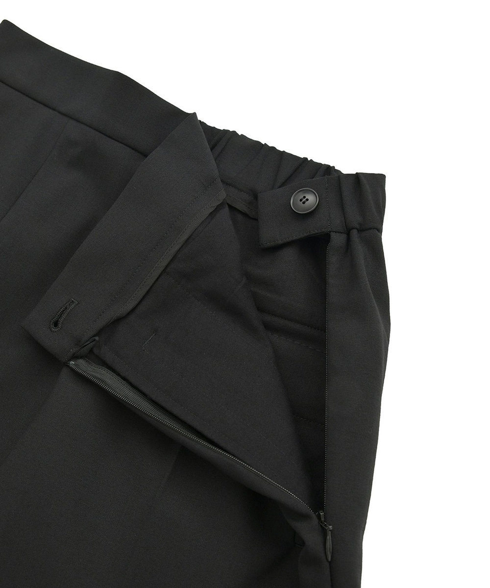 1er Arrondissement ウールトロスティックパンツ ブラック