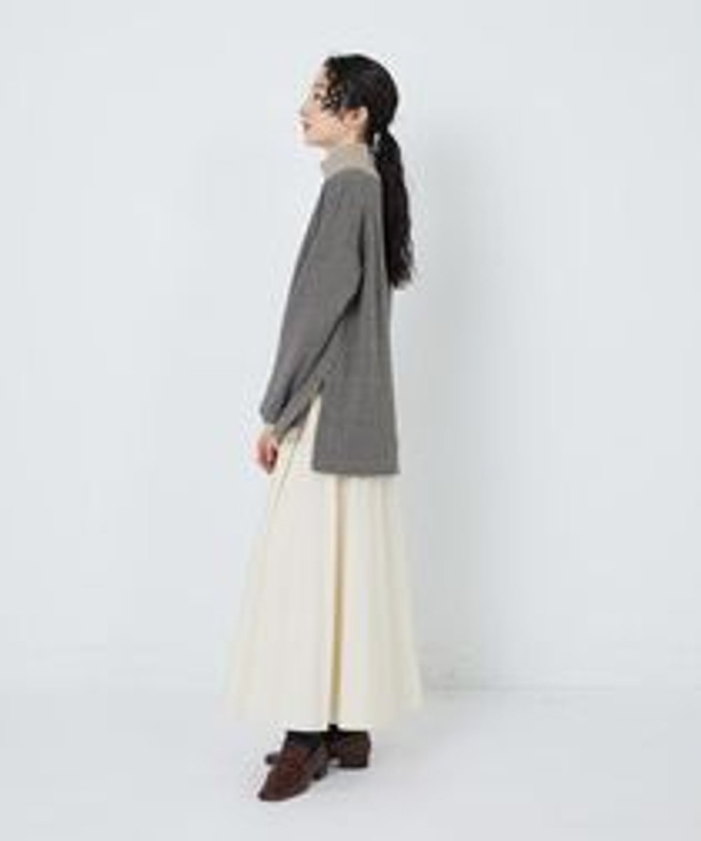 congés payés ADIEU TRISTESSE ポンチリブカラープルオーバー グレー系その他