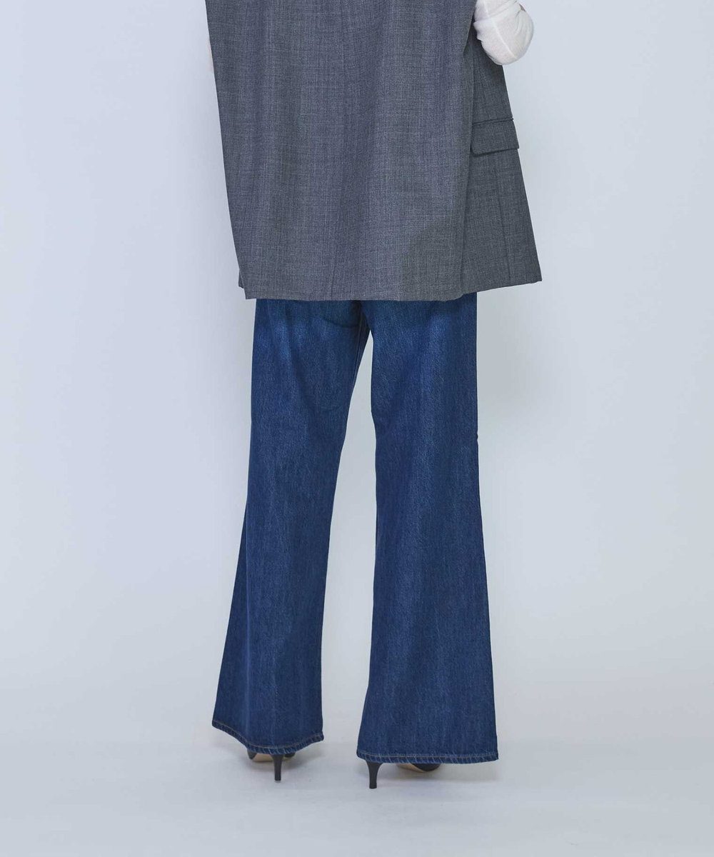 1er Arrondissement ＜upper hights / アッパーハイツ＞"THE AUDREY"デニムパンツ ブルー