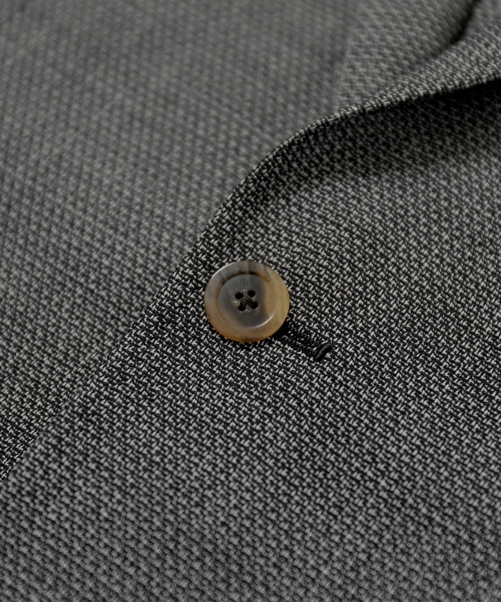 MEN'S BIGI ドビーメッシュジャケット　original fabric made by japan グレー