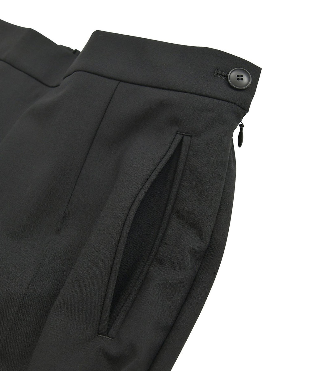 1er Arrondissement ウールトロスティックパンツ ブラック
