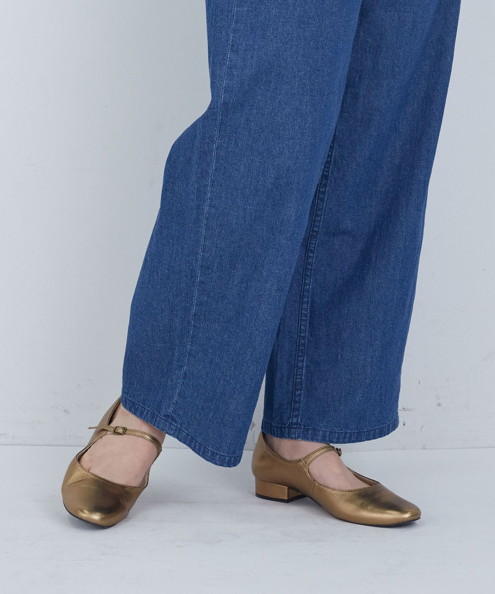 ADIEU TRISTESSE 6.8ozデニムパンツ ライトインディゴブルー