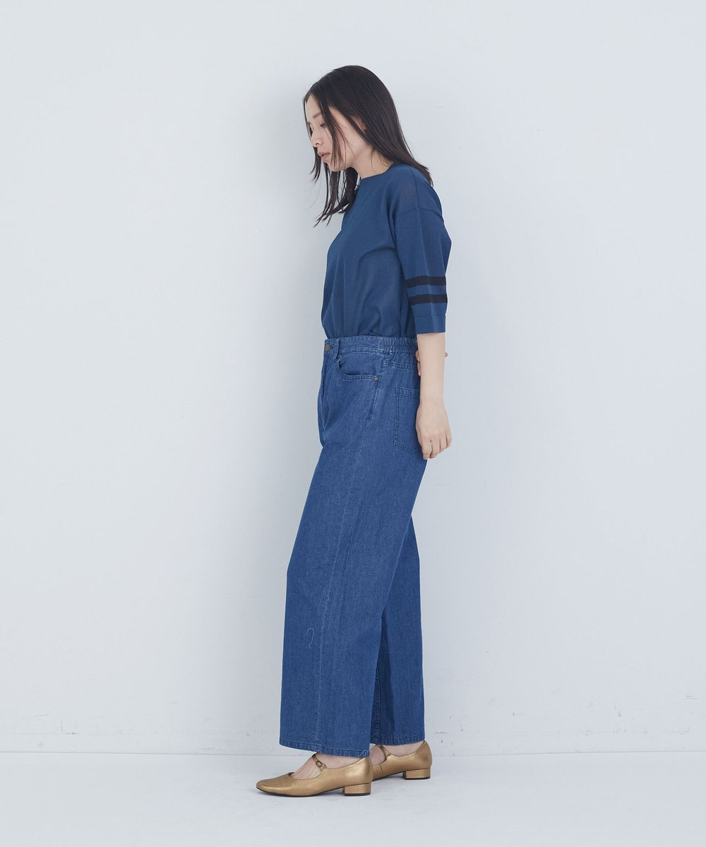 ADIEU TRISTESSE 6.8ozデニムパンツ ライトインディゴブルー