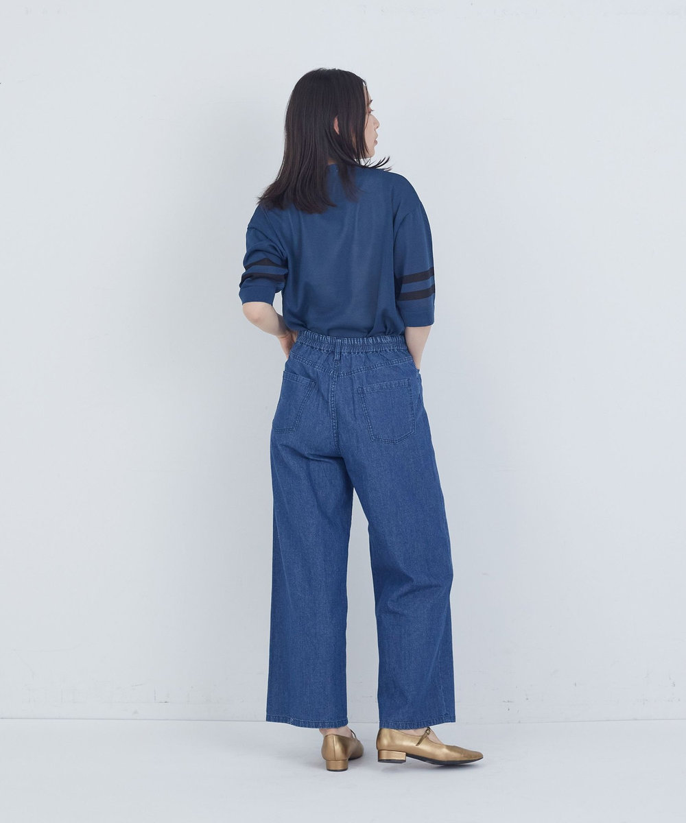 ADIEU TRISTESSE 6.8ozデニムパンツ ライトインディゴブルー