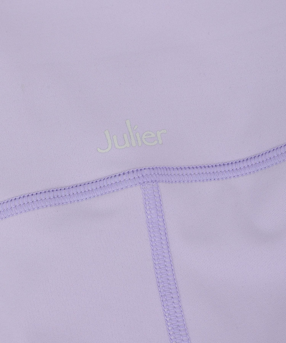 Julier 【定番】YOGA FITレギンス/UVカット・吸汗速乾・ホットヨガ対応・水着・水陸両用 ラベンダー