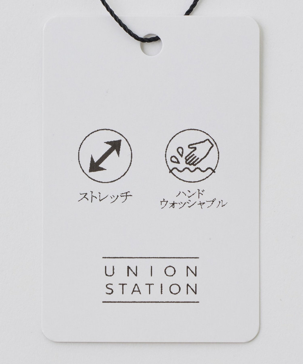 UNION STATION 【セットアップ対応】シアサッカーテーラードジャケット＜ストレッチ・ハンドウォッシャブル＞ サックスブルー