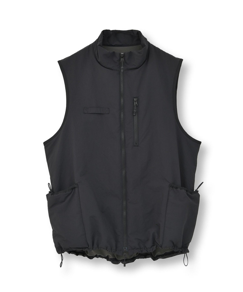 MEN'S BIGI CUBETEX中綿入りベスト ブラック