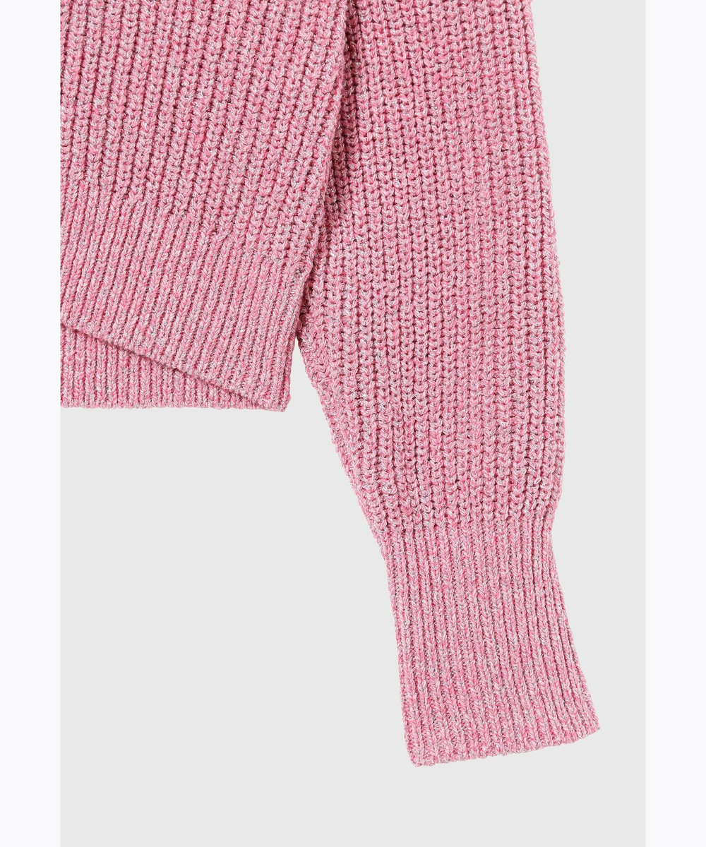 DÉPAREILLÉ MIX LAME CARDIGAN / ミックスラメカーディガン ピンク