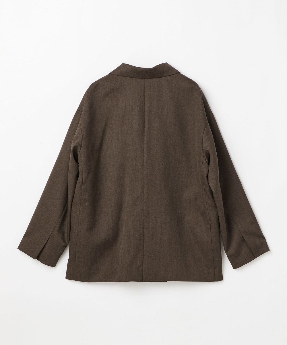 1er Arrondissement ウールリラックスジャケット ブラウン