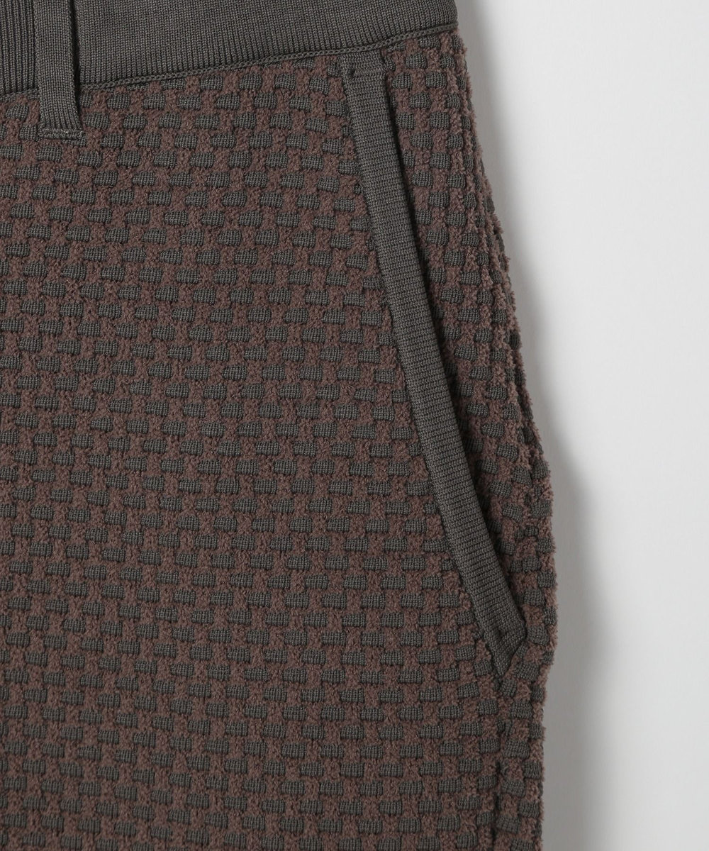 MEN'S BIGI 【ACTIVE TAILOR】モール混ニットパンツ カーキ