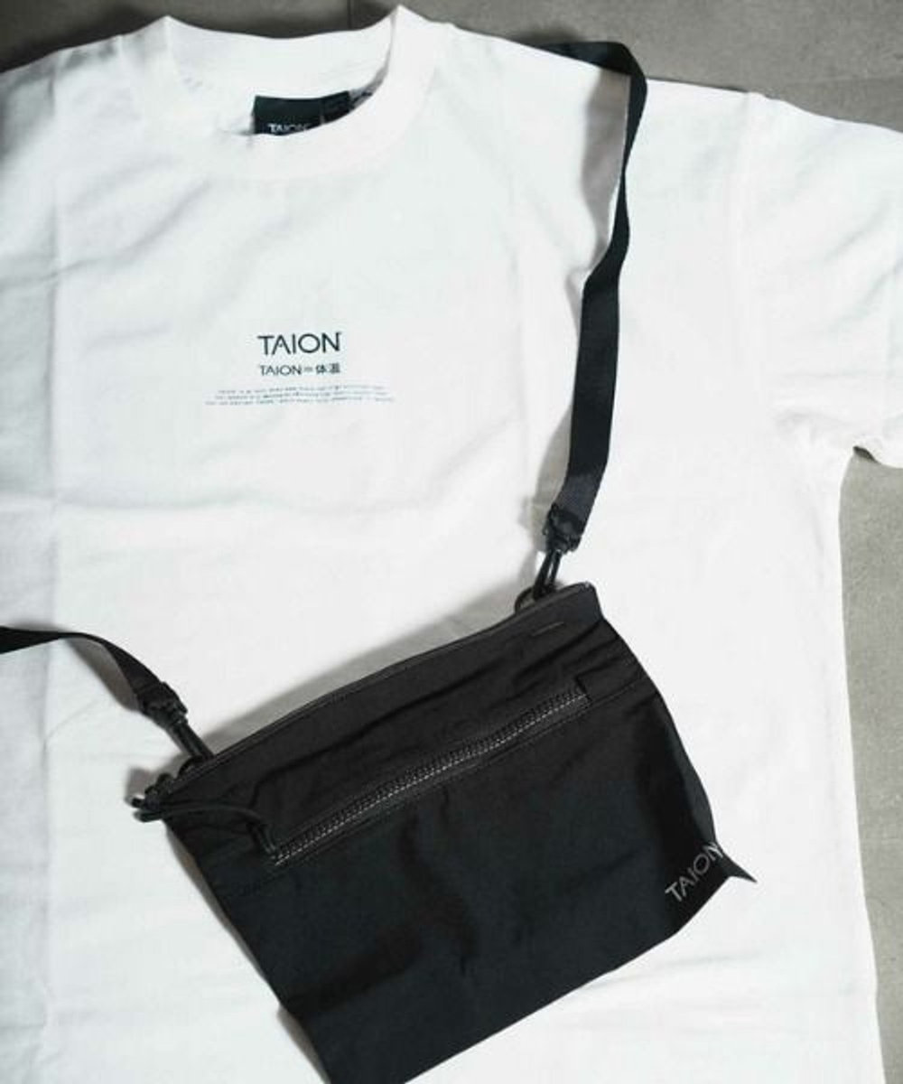 UNION STATION 【TAION】BASIC STORAGE T-SH CONCEPT / ベーシック ロゴ ストレージ Ｔシャツ ホワイト