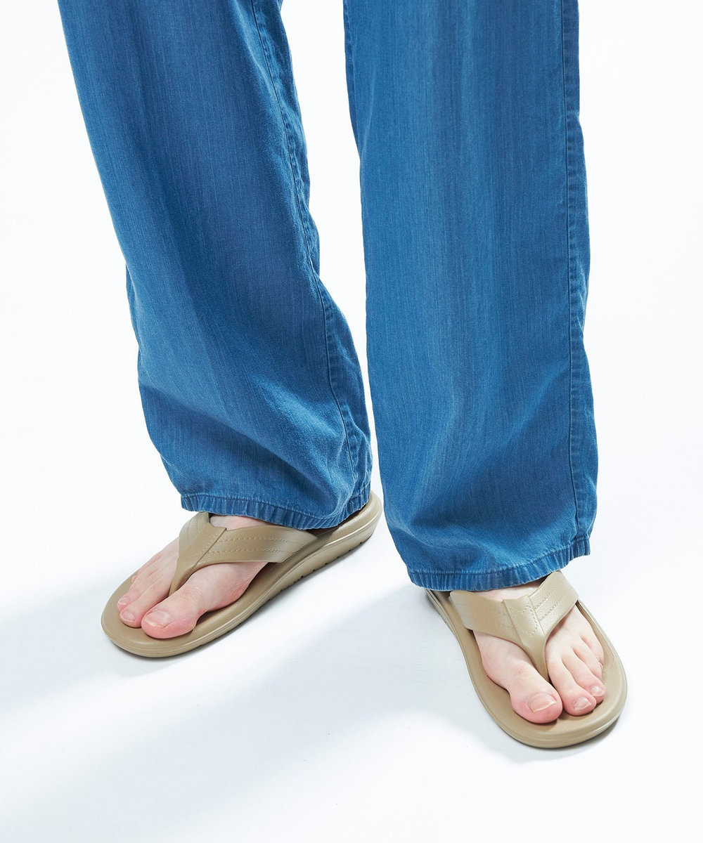 MEN'S BIGI 【ISLAND SLIPPER/アイランドスリッパ】EVA ビーチサンダル グレー系その他