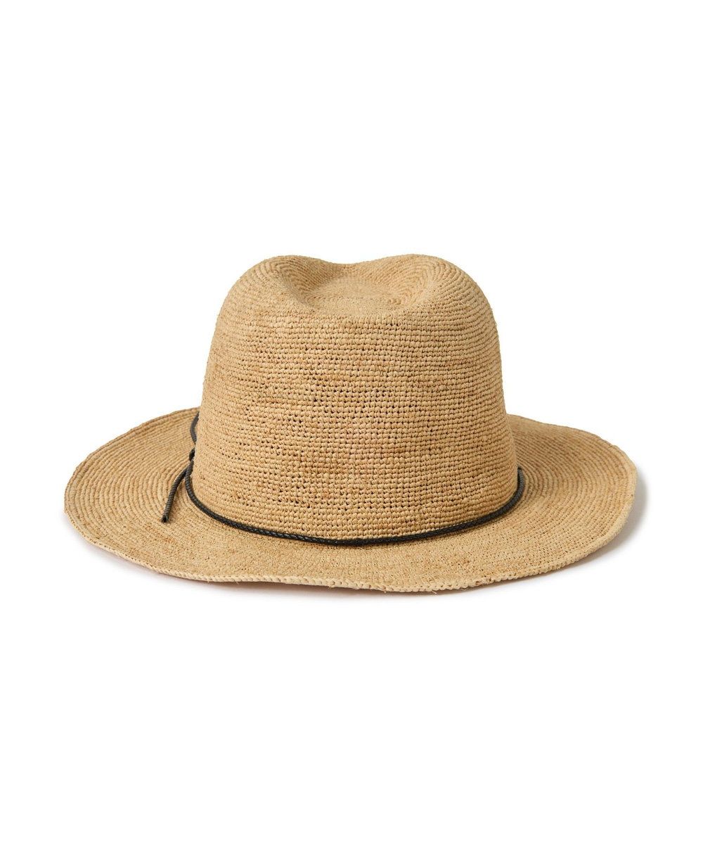 MEN'S BIGI ラフィアサマーハット ベージュ系その他