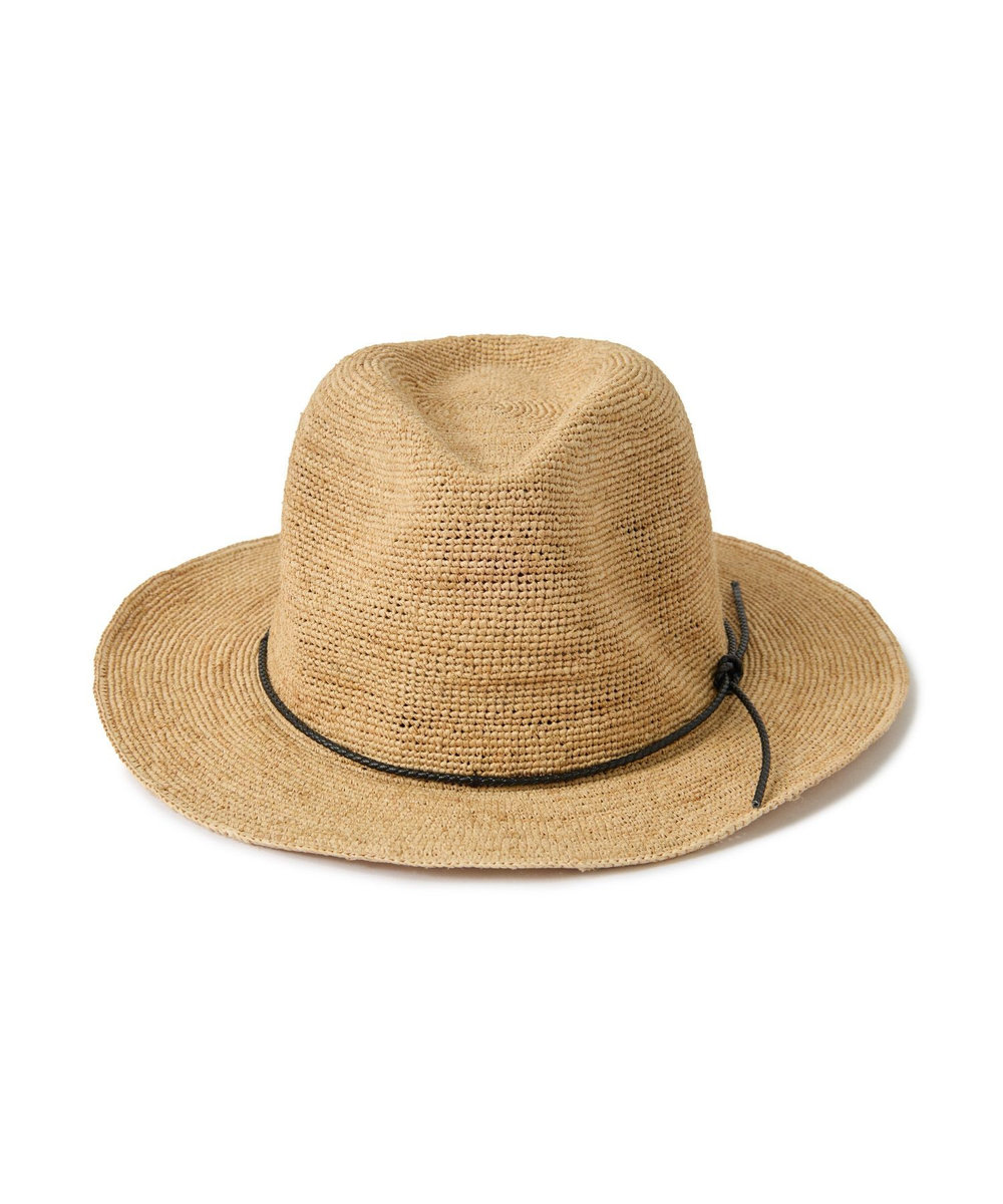 MEN'S BIGI ラフィアサマーハット ベージュ系その他