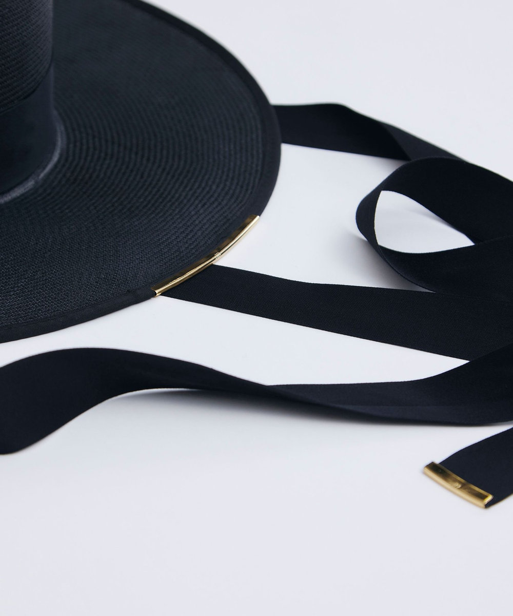unbilanc ＜ENTWUREFEIN＞Amish Hat ブラック