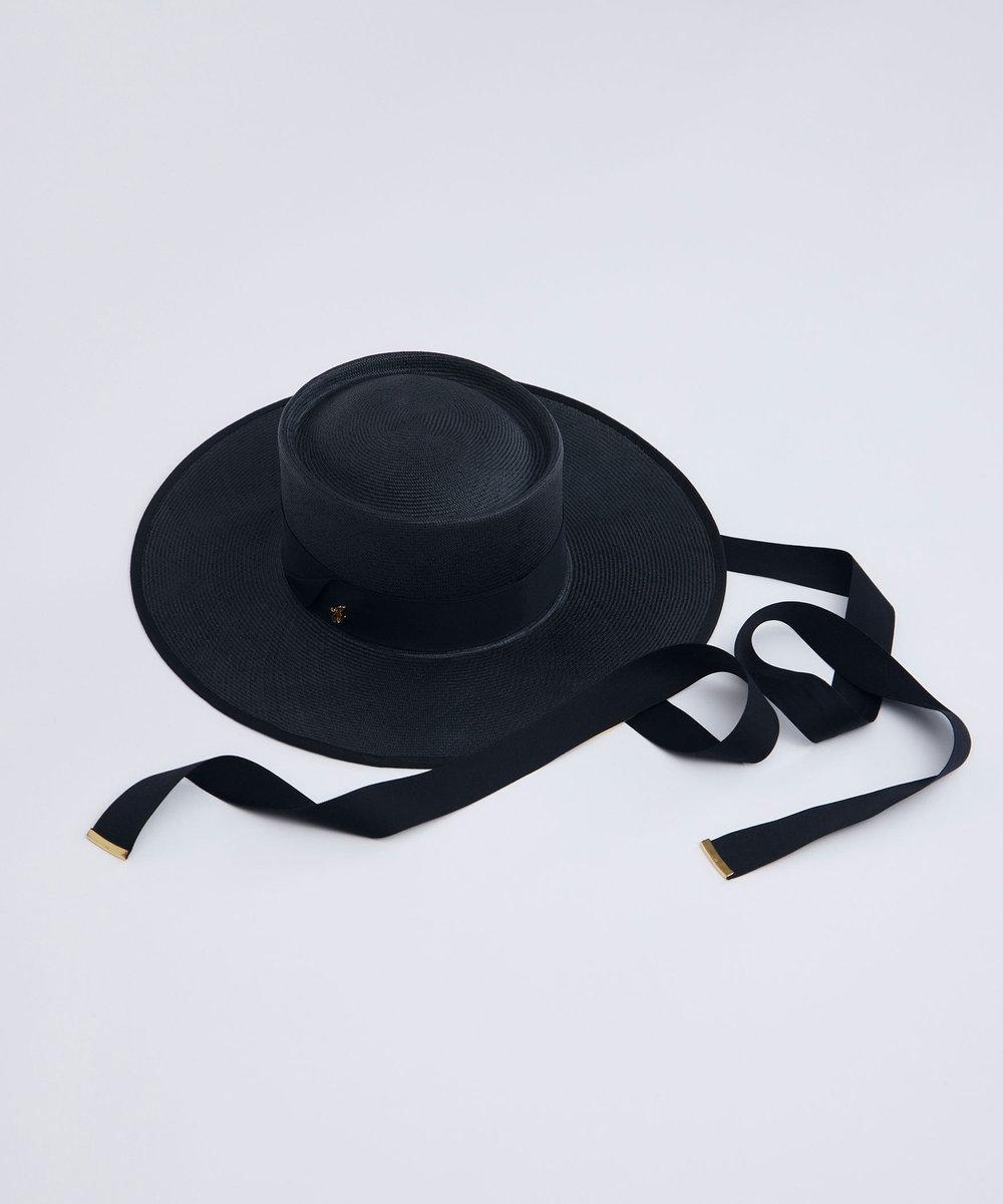 unbilanc ＜ENTWUREFEIN＞Amish Hat ブラック