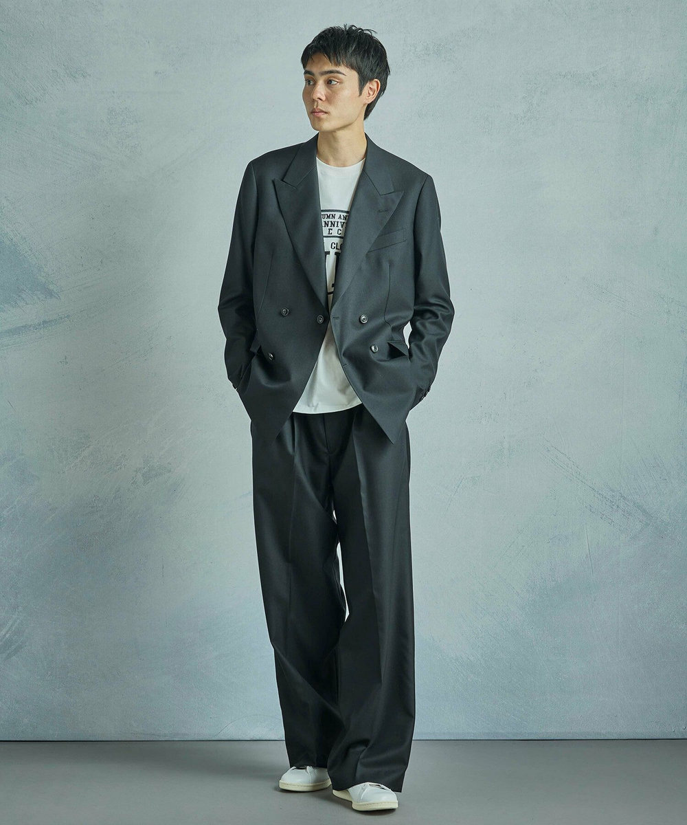 MEN'S BIGI 【50th Anniv . 菊池武夫】LOGO T SHIRTS ホワイト