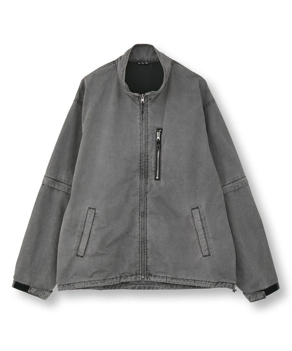 MEN'S BIGI 2WAYフェードスタンドブルゾン ブラック
