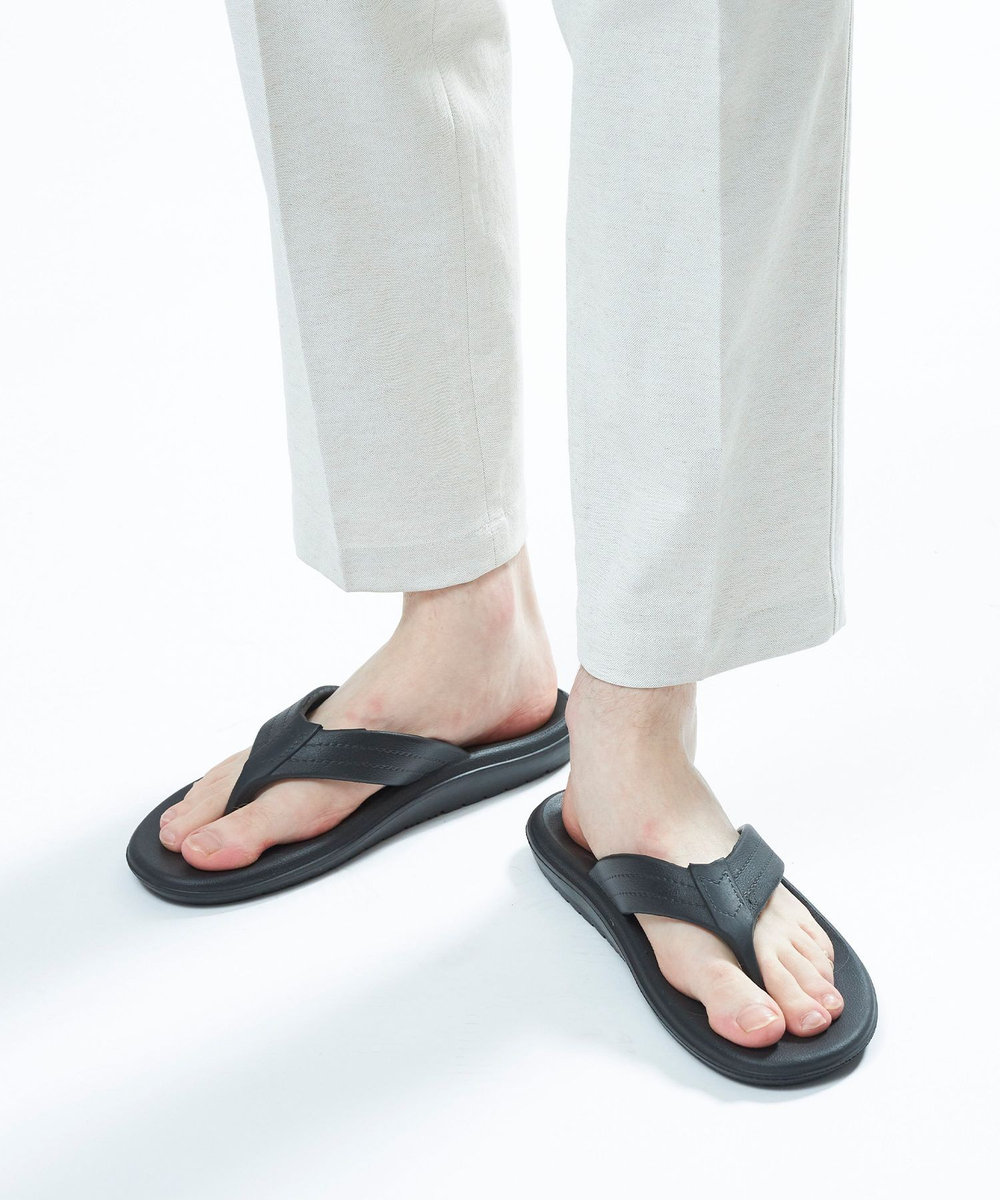 MEN'S BIGI 【ISLAND SLIPPER/アイランドスリッパ】EVA ビーチサンダル ブラック