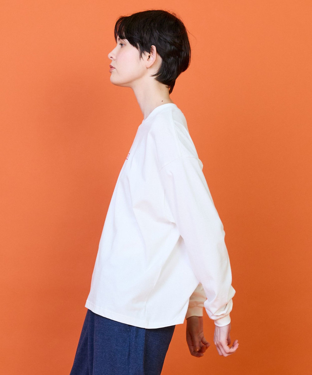 FRAPBOIS エトリーブTシャツ ホワイト