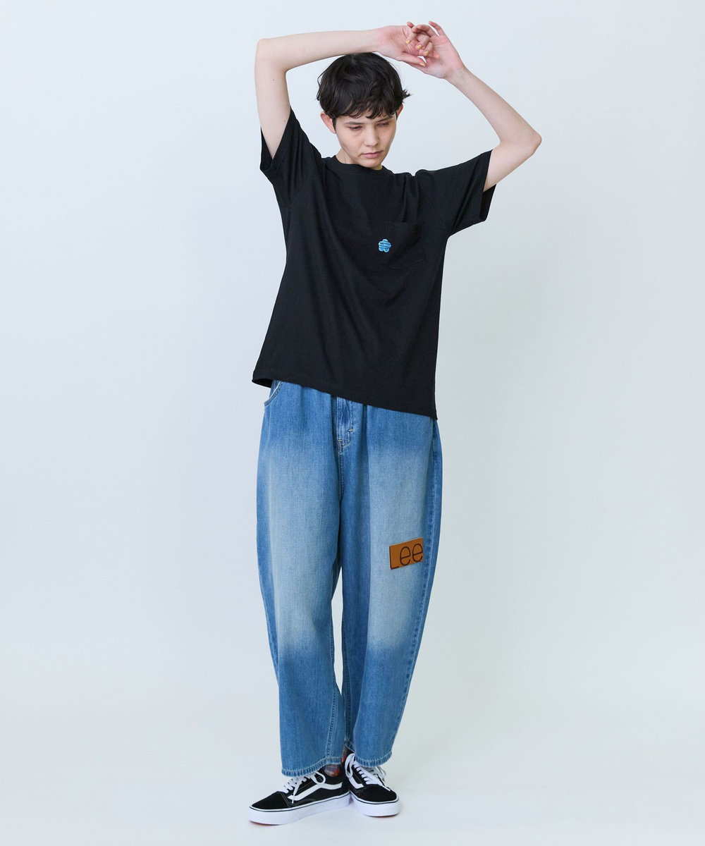 FRAPBOIS パークポケTシャツ ブラック