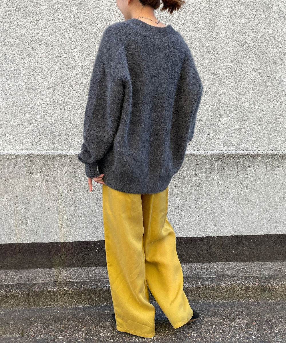 1er Arrondissement 【新色登場】キュプラフィブリルイージーパンツ マスタード