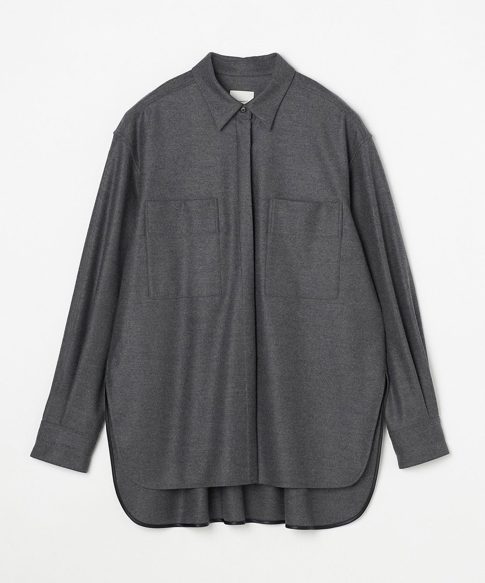 unbilanc  バンブルCPOシャツ トップグレー