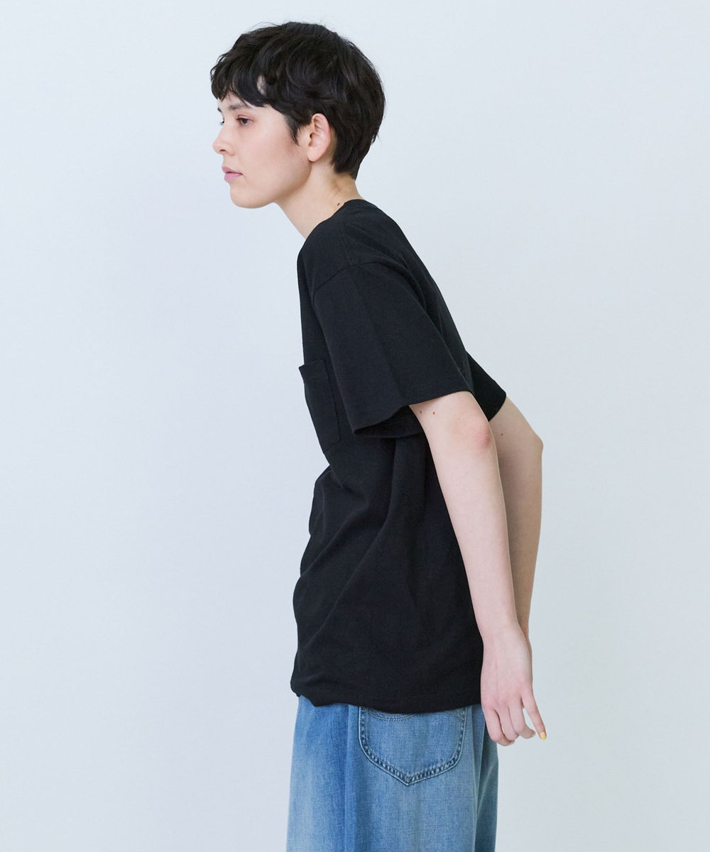 FRAPBOIS パークポケTシャツ ブラック