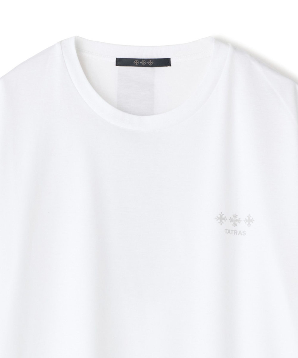 MEN'S BIGI 【TATRAS/タトラス】ORESTE/オレステ Tシャツ ホワイト