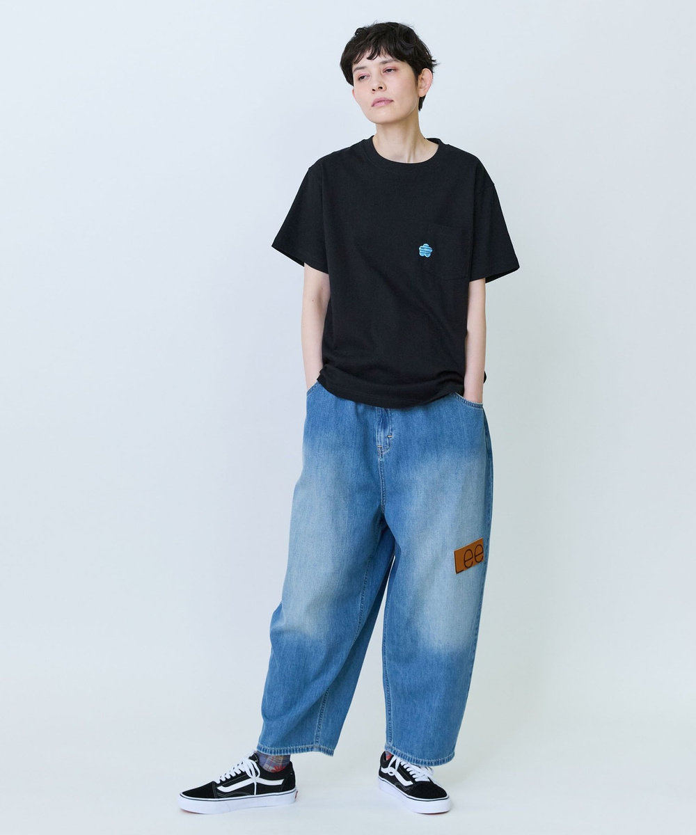 FRAPBOIS パークポケTシャツ ブラック