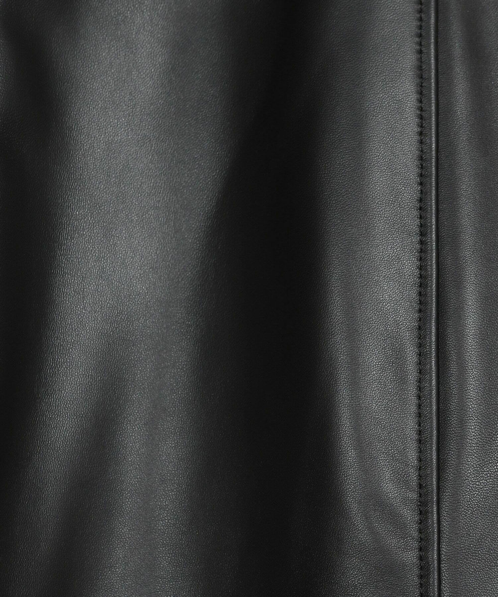 MEN'S BIGI クロームタンニングシープレザージャケット ブラック