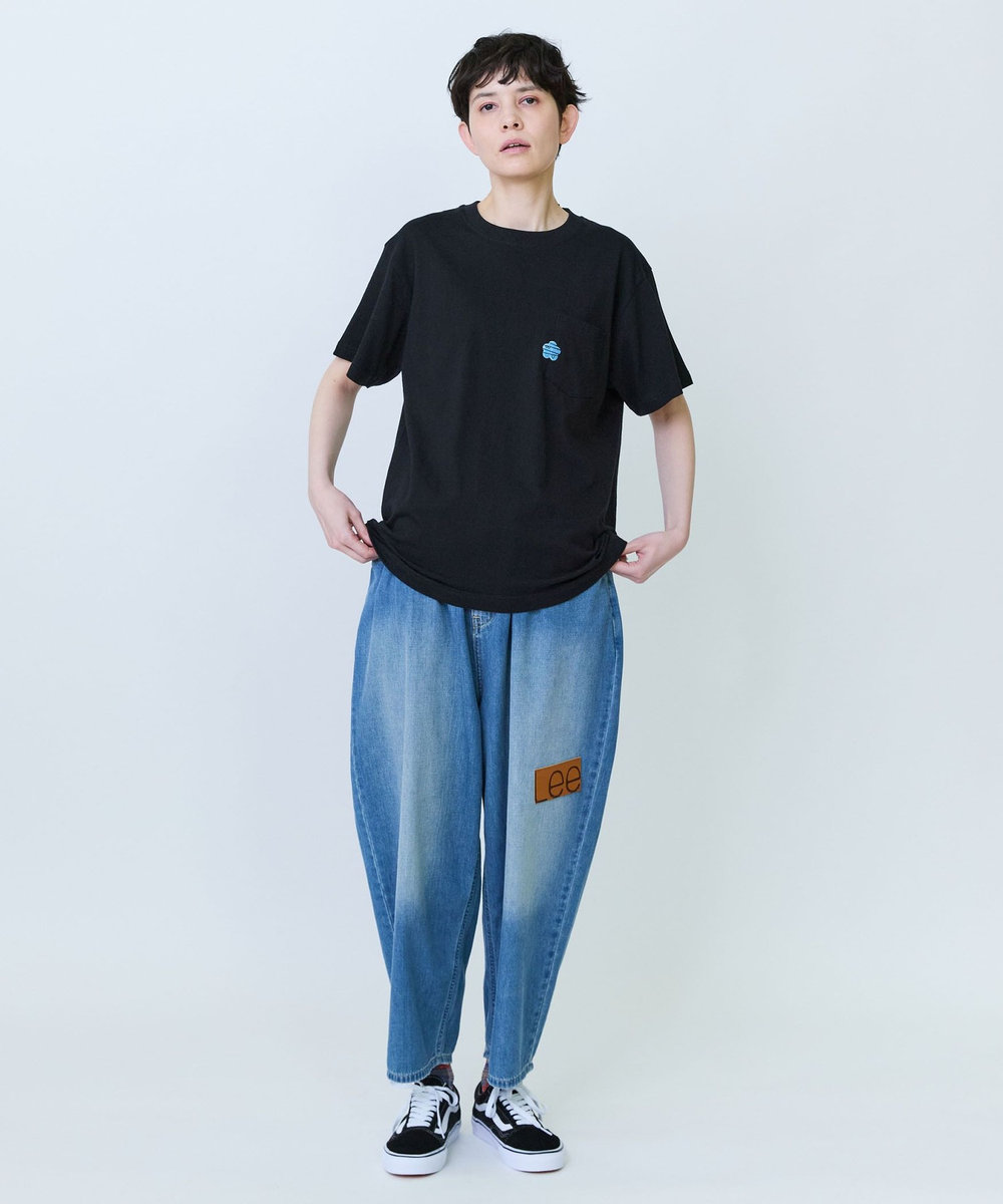 FRAPBOIS パークポケTシャツ ブラック