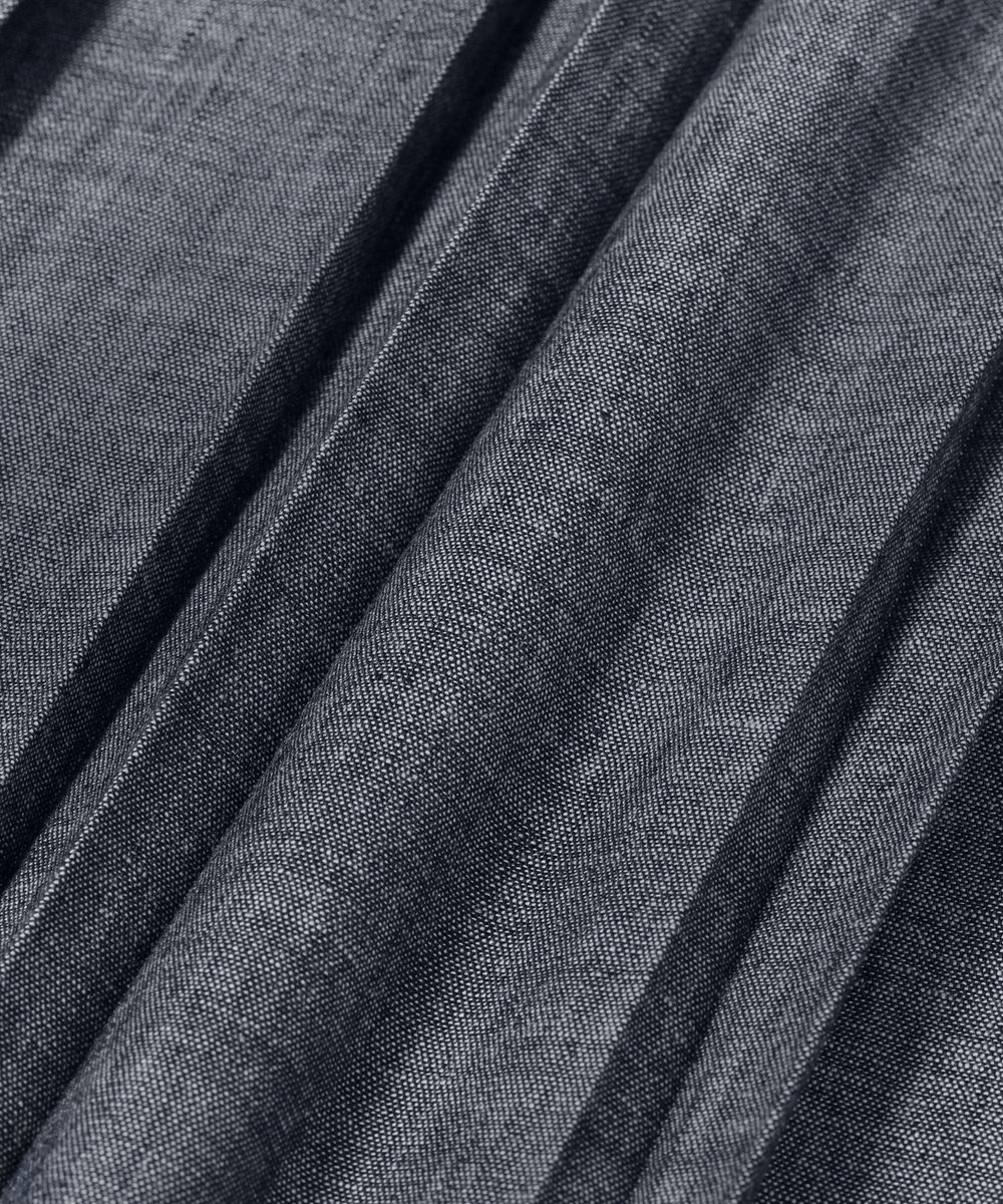 DÉPAREILLÉ 4.5OZ DENIM PLEATS SKIRT / 4.5OZ デニムプリーツスカート インディゴブルー