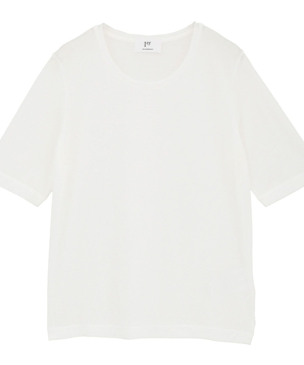 1er Arrondissement 【追加】シアーＴシャツ オフホワイト