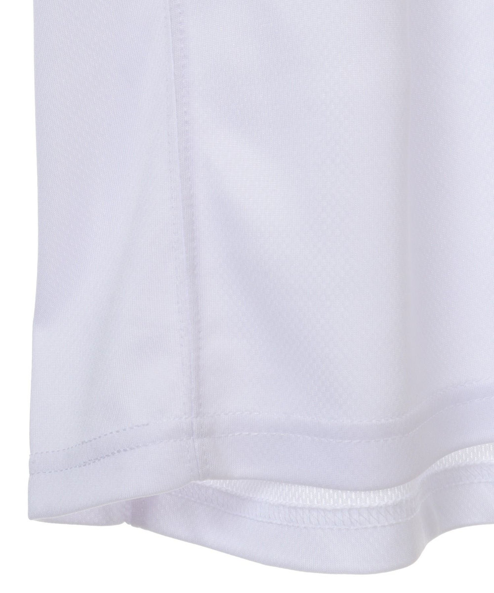 MEN'S BIGI ＜1PIU1UGUALE3 RELAX＞別注　リバーメッシュポロシャツ ホワイト