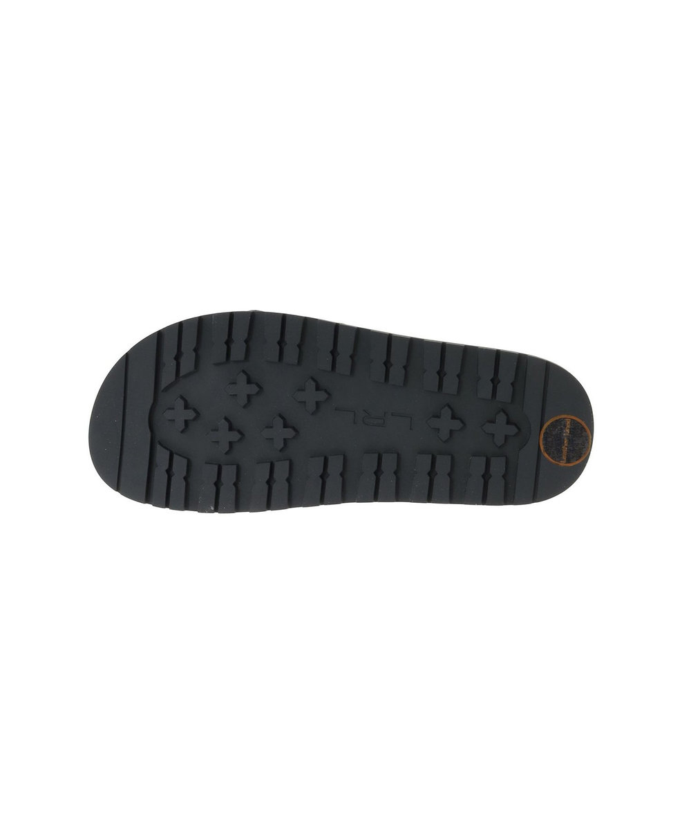 1er Arrondissement ＜POLO RALPH LAUREN（ポロ ラルフ ローレン）＞"TASHA SLIDE"サンダル ブラック
