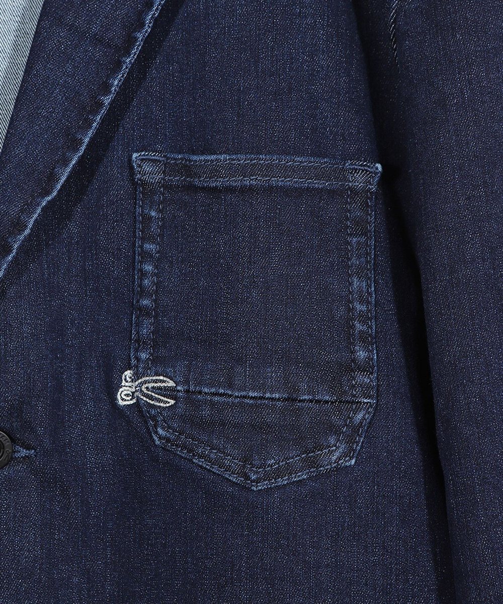 MEN'S BIGI 【DENHAM/デンハム】別注 デニムテーラードジャケット インディゴブルー