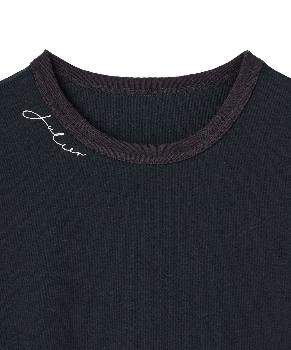 Julier コンディショニングTee ネイビー