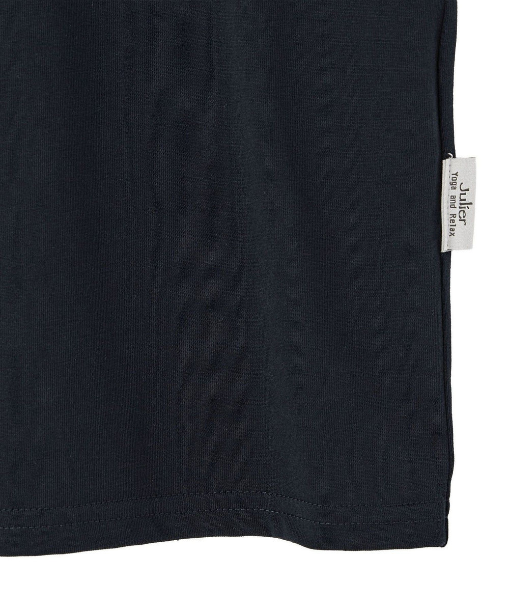 Julier コンディショニングTee ネイビー