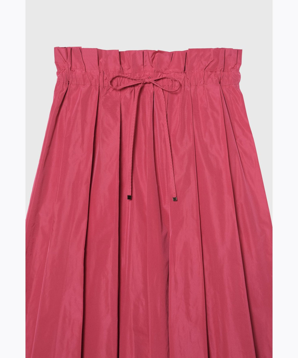 DÉPAREILLÉ TAFFETA TUCK SKIRT / タフタタックスカート ピンク